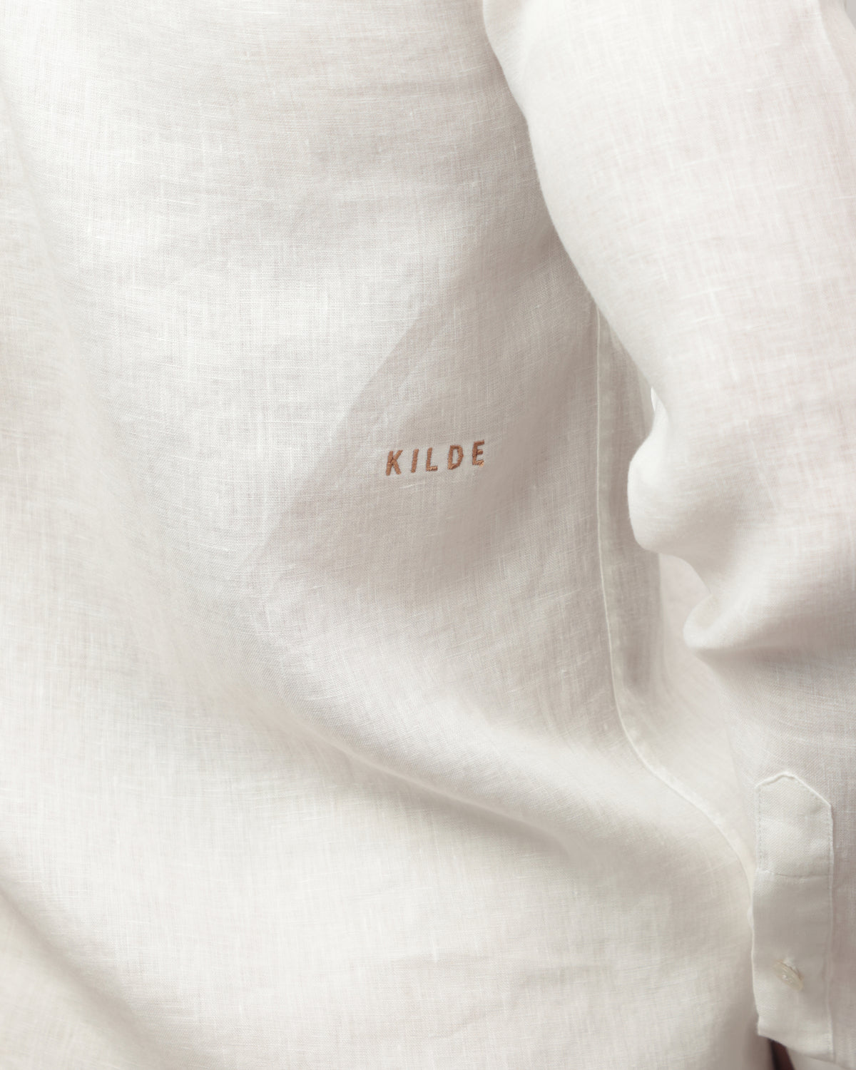 CAMISA MASCULINA 100% LINHO - PREÁ