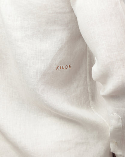 CAMISA MASCULINA 100% LINHO - PREÁ